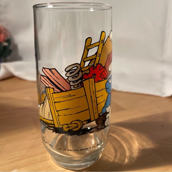 Smurfs Hefty Glass Vintage - Picture 5 of 9